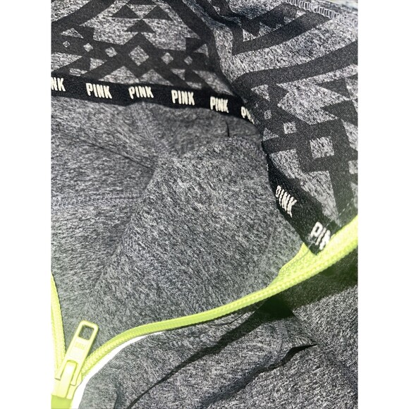 PINK by Victoria Secret 1/4 zip PULLOVER With Thumb holes Size S - Picture 11 of 16